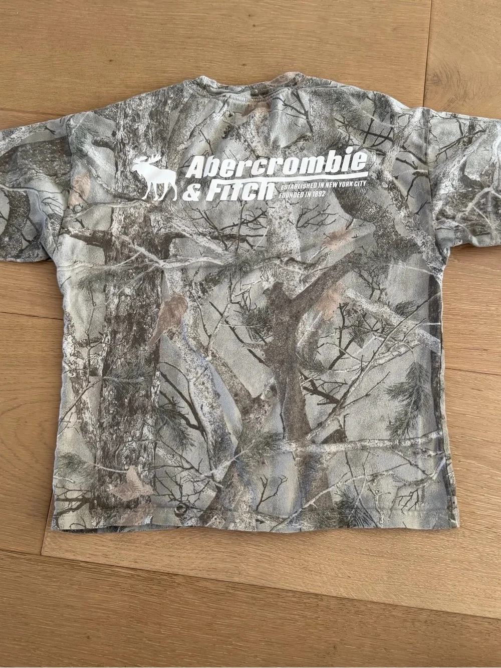 abercrombie kids camo tee